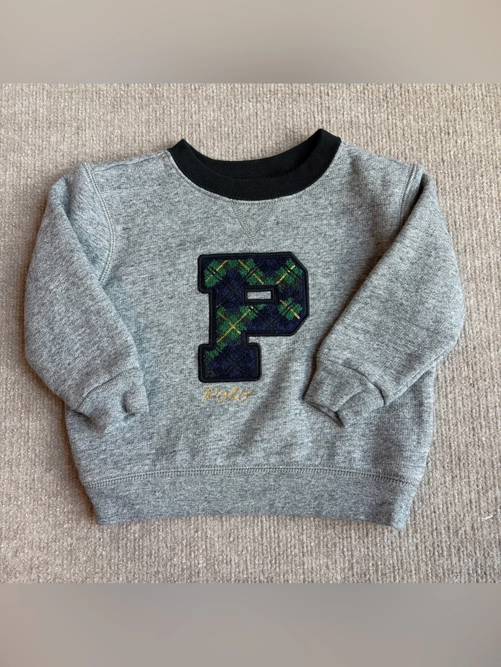 Polo Ralph Lauren Toddlers 18 Months Varsity Letter 